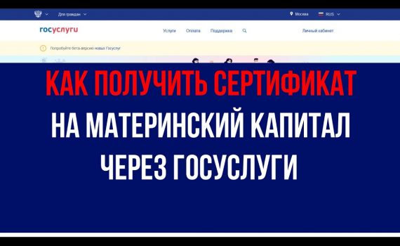 Сроки получения материнского капитала через Госуслуги